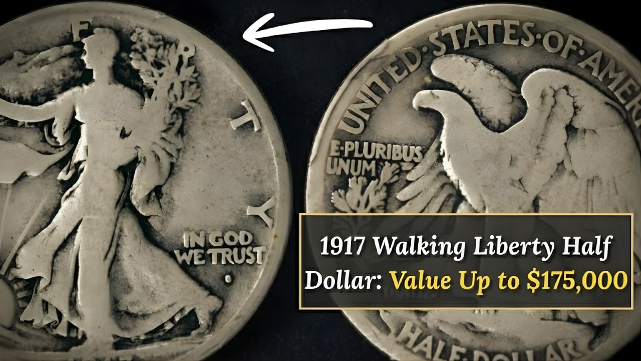 1917 Walking Liberty Half Dollar Worth Up to $175,000 Has Collectors on Alert