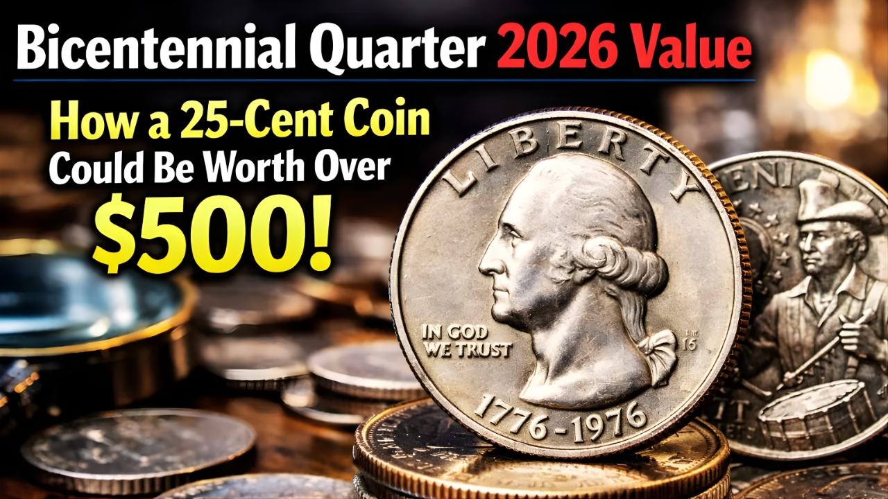 25 Cent Bicentennial Quarter Now Valued at Over $500 — Check Yours Today