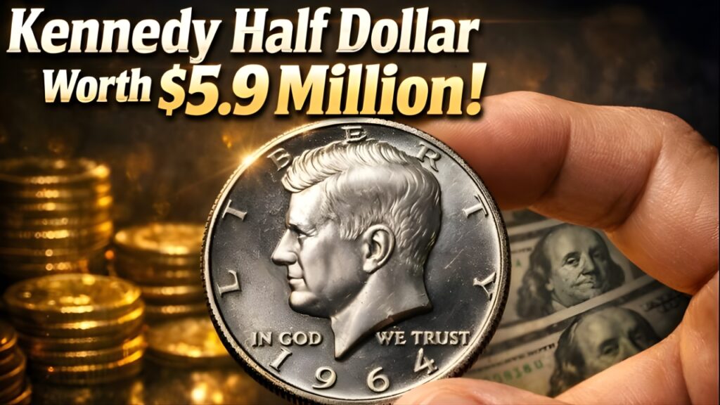 Rare Kennedy Half Dollar Valued at $5.9 Million Has Collectors Buzzing