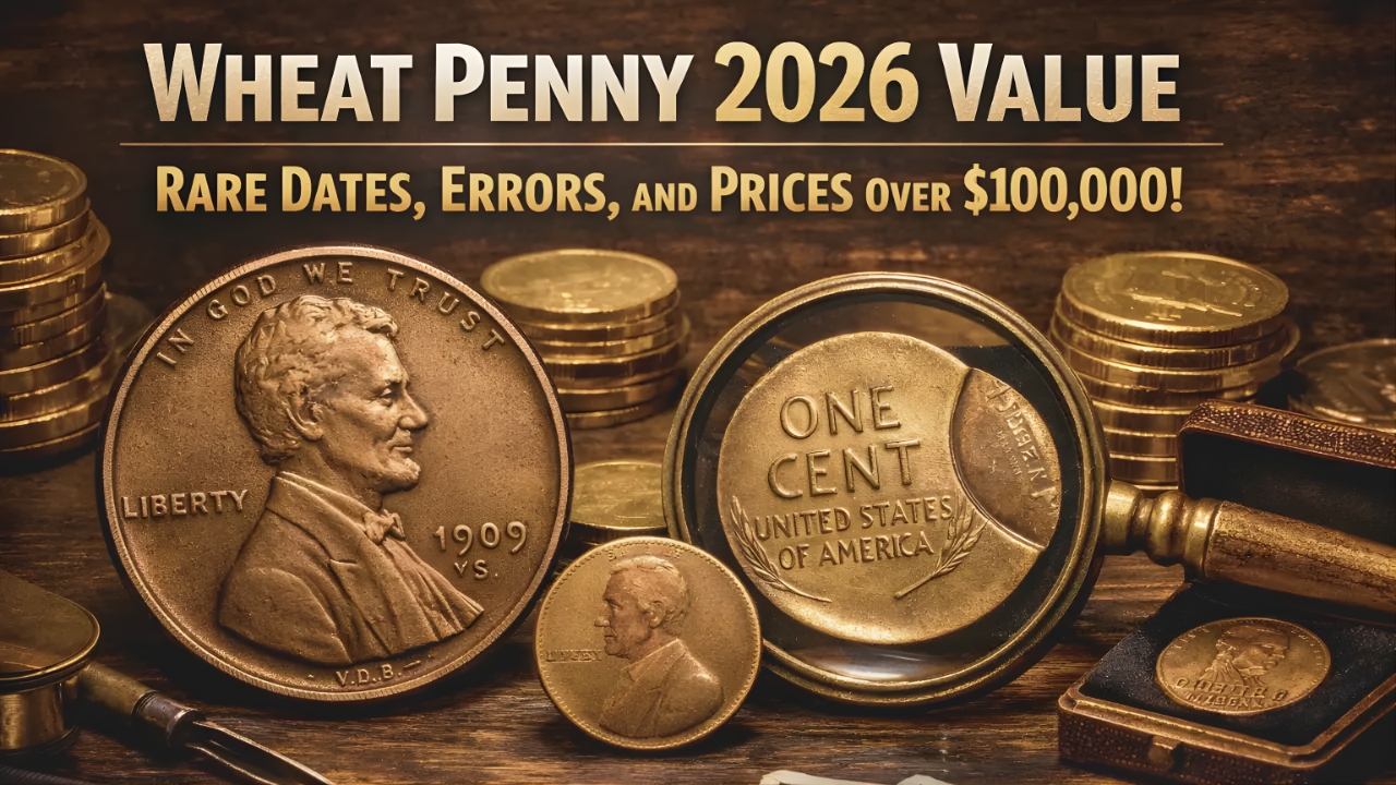 Wheat Penny Values in 2026 Are Exploding — Some Now Worth Over $100,000